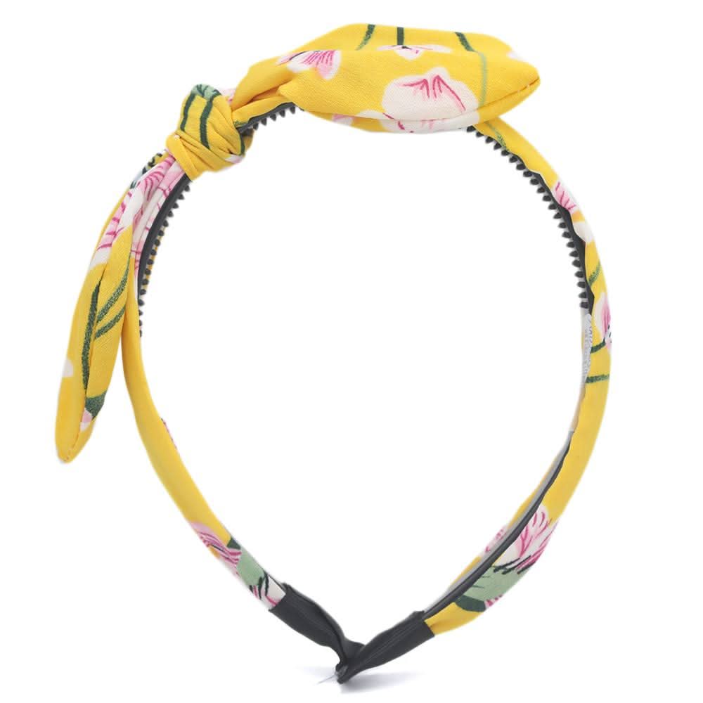 Girls Hair Band (Ay-211) - Yellow, Kids, Hair Accessories, Chase Value, Chase Value