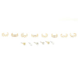 Women's Tops & Ring (Ay-86) - Golden, Women, Earrings & Tops, Chase Value, Chase Value