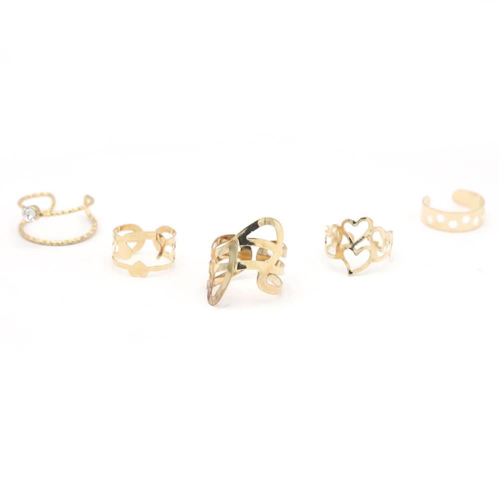 Women's Rings Sets (Ay-86) - Golden, Women, Finger Rings, Chase Value, Chase Value
