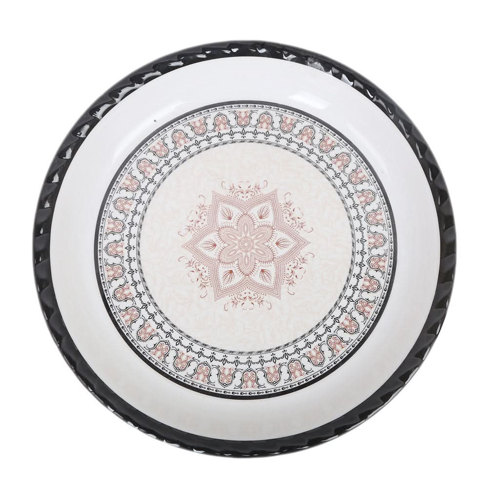 Melamine M-04 Plate - Black, Home & Lifestyle, Serving And Dining, Chase Value, Chase Value