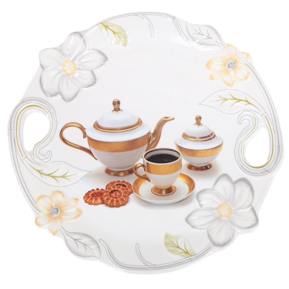 Melamine Emboss Medium Plate - Multi, Home & Lifestyle, Serving And Dining, Chase Value, Chase Value