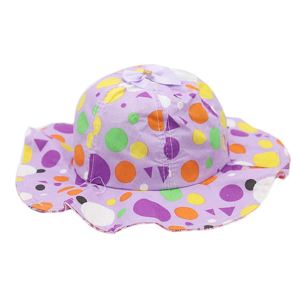Girls Floppy Cap - Purple, Kids, Girls Caps And Hats, Chase Value, Chase Value