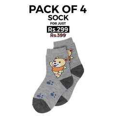 Boys Socks RS1051 - Grey, Kids, Boys Socks, Chase Value, Chase Value