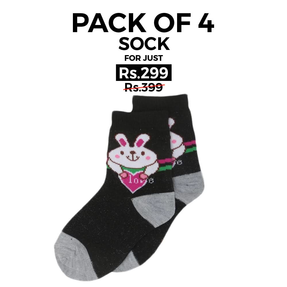 Boys Socks RS1051 - Black, Kids, Boys Socks, Chase Value, Chase Value