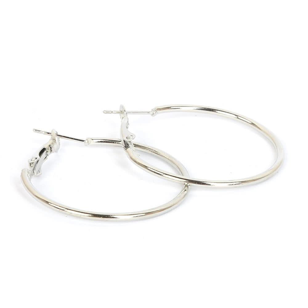 Women's Ear Bali (AY-194) A - Silver, Women, Earrings & Tops, Chase Value, Chase Value
