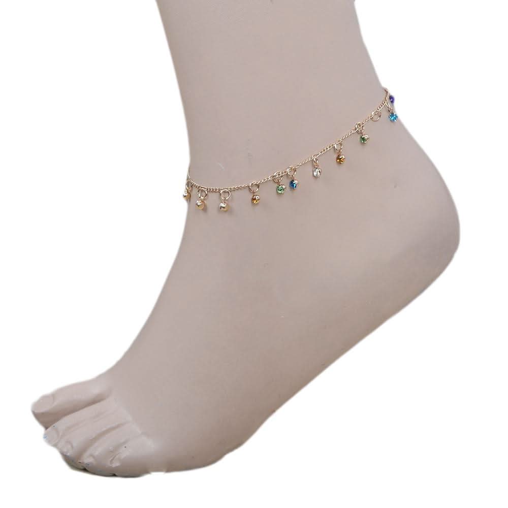 Women's Anklet (AY-143) - Golden, Women, Foot Jewellery, Chase Value, Chase Value