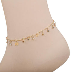 Women's Anklet (AY-143) - Golden, Women, Foot Jewellery, Chase Value, Chase Value