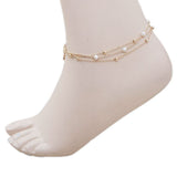 Women's Anklet (AY-143) - Golden, Women, Foot Jewellery, Chase Value, Chase Value