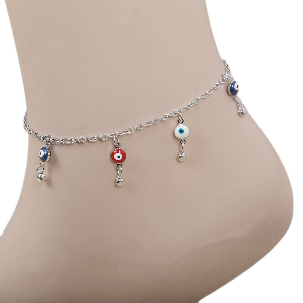 Women's Anklet (AY-143) - Silver, Women, Foot Jewellery, Chase Value, Chase Value