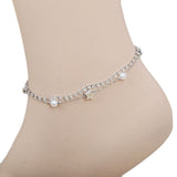 Women's Anklet (AY-143) - Silver, Women, Foot Jewellery, Chase Value, Chase Value