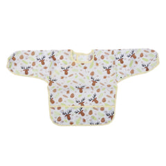 Newborn Baby Apran sleeves Bib 14239 - Yellow, Kids, Other Accessories, Chase Value, Chase Value
