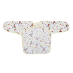 Newborn Baby Apran sleeves Bib 14239 - Yellow, Kids, Other Accessories, Chase Value, Chase Value