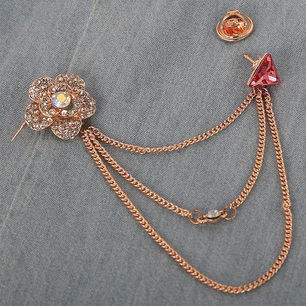 Broches-Pink, Women, Scarf Pins & Brooches, Chase Value, Chase Value