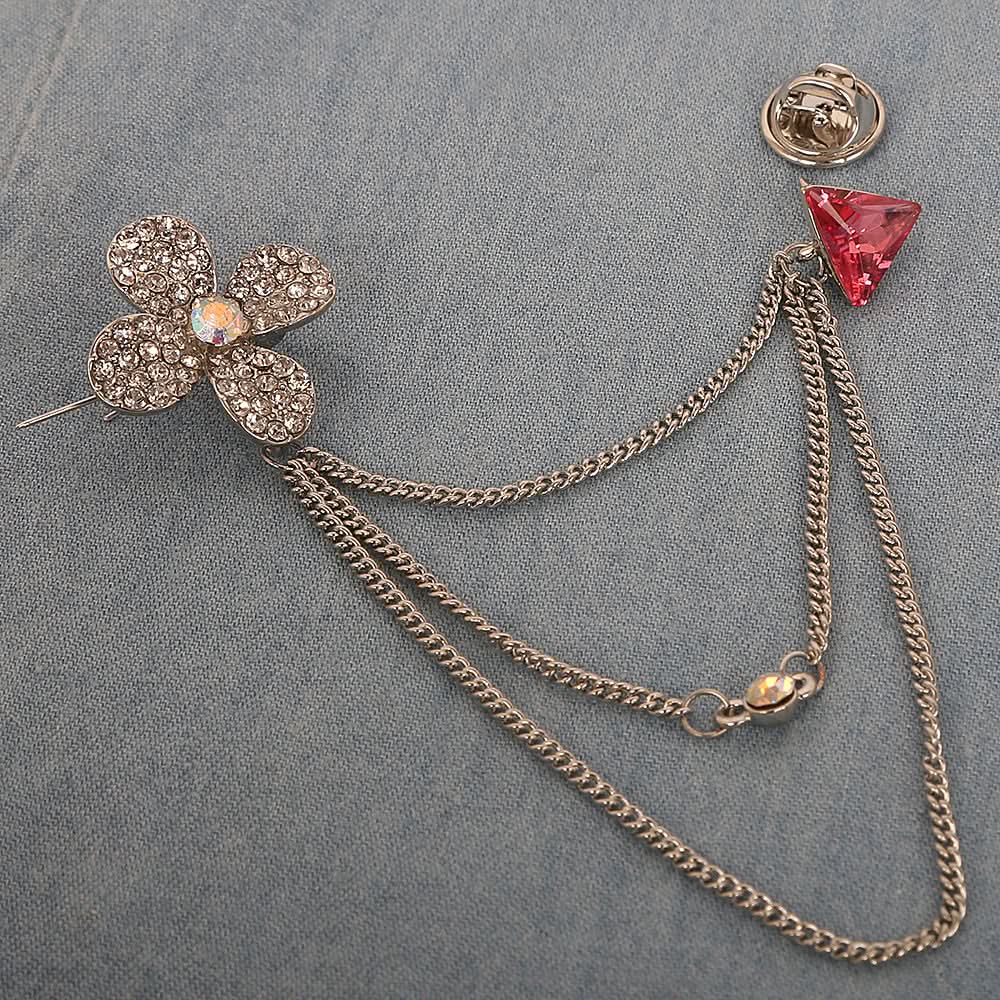 Broches-Pink, Women, Scarf Pins & Brooches, Chase Value, Chase Value
