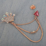 Broches-Pink, Women, Scarf Pins & Brooches, Chase Value, Chase Value