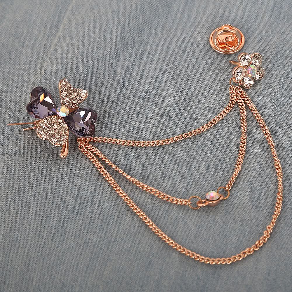 Broches-Purple, Women, Scarf Pins & Brooches, Chase Value, Chase Value