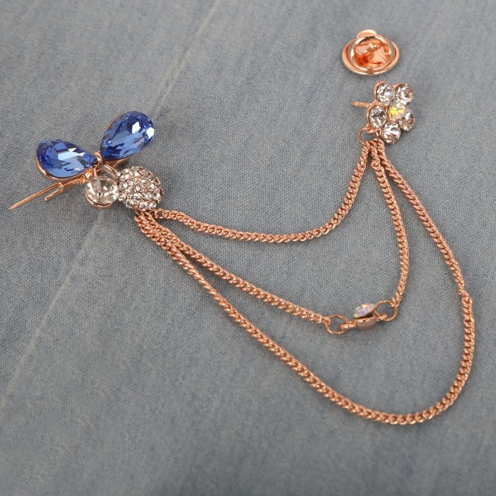 Broches-Royal-Blue, Women, Scarf Pins & Brooches, Chase Value, Chase Value