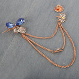 Broches-Royal-Blue, Women, Scarf Pins & Brooches, Chase Value, Chase Value