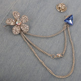 Broches-Royal-Blue, Women, Scarf Pins & Brooches, Chase Value, Chase Value