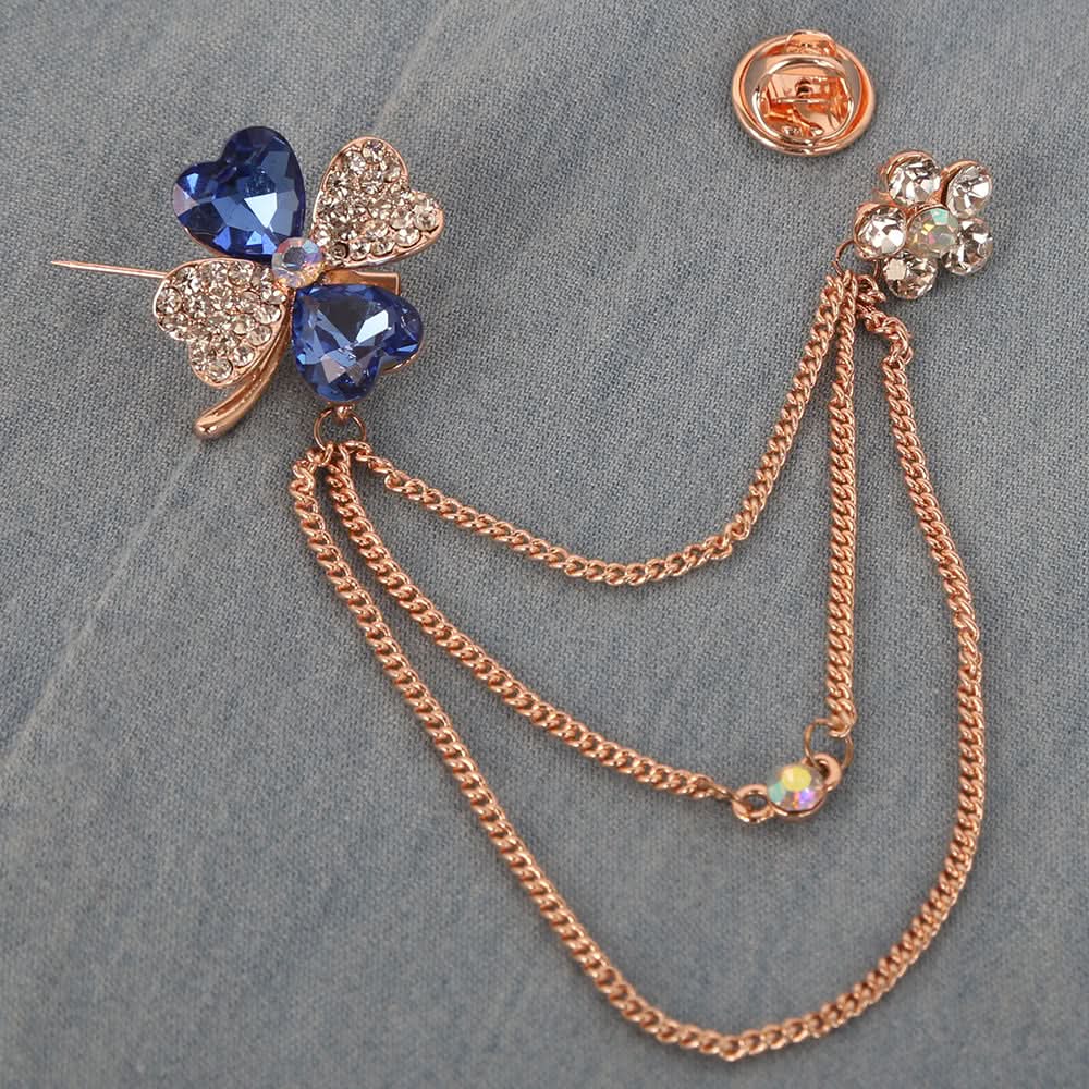 Broches-Royal-Blue, Women, Scarf Pins & Brooches, Chase Value, Chase Value