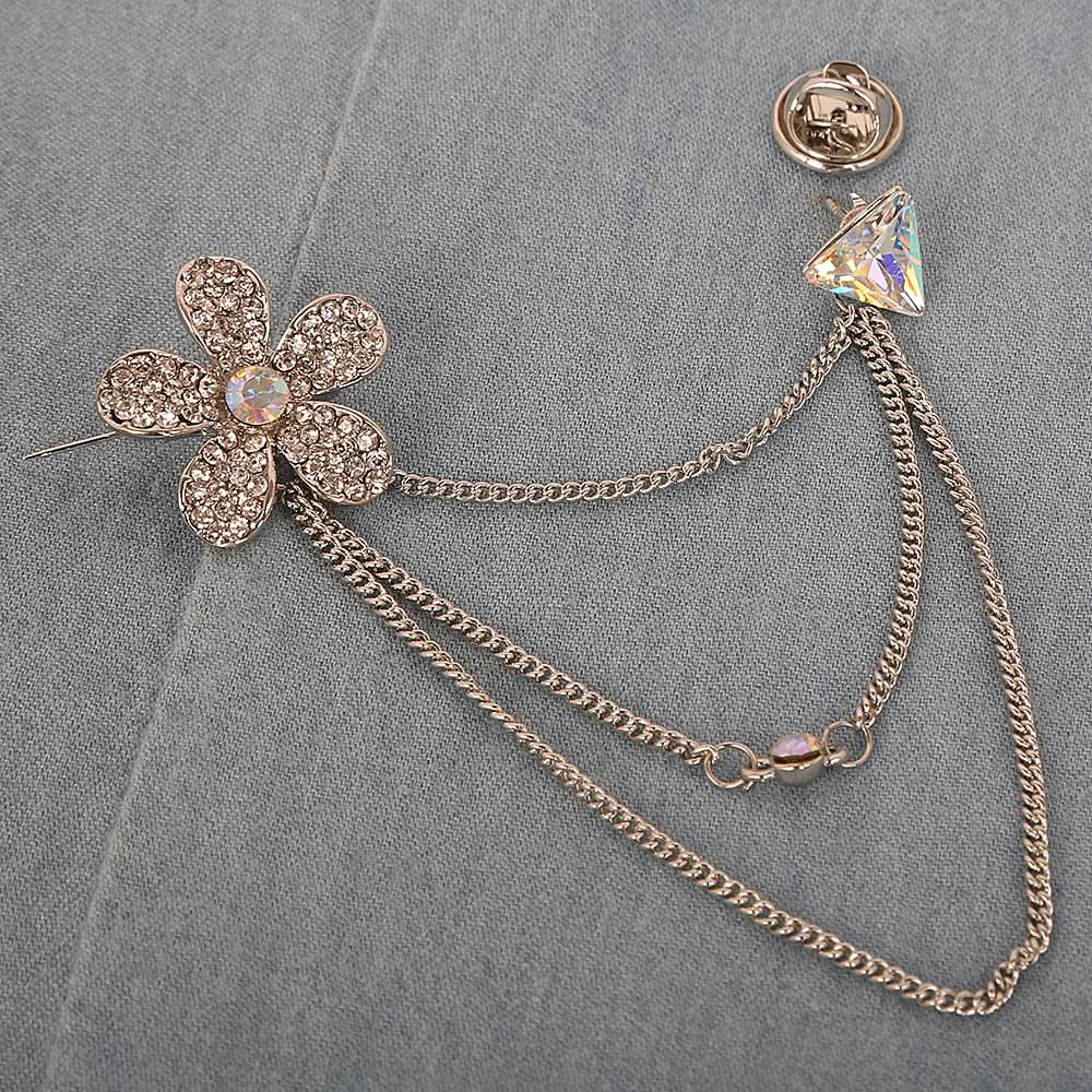 Broches-White, Women, Scarf Pins & Brooches, Chase Value, Chase Value