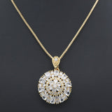 Women's Locket Set With Ring-White-A, Women, Chains & Lockets, Chase Value, Chase Value