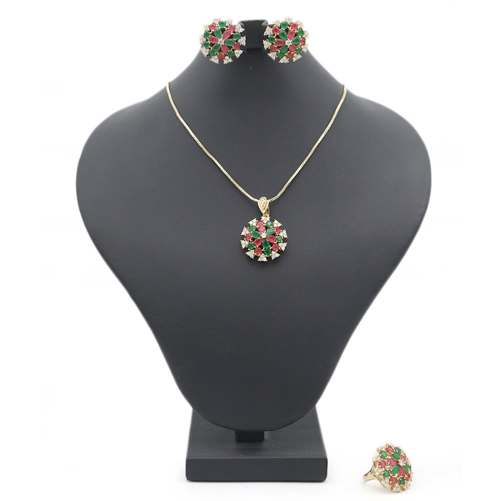 Women's Locket Set With Ring-Multi-B, Women, Chains & Lockets, Chase Value, Chase Value