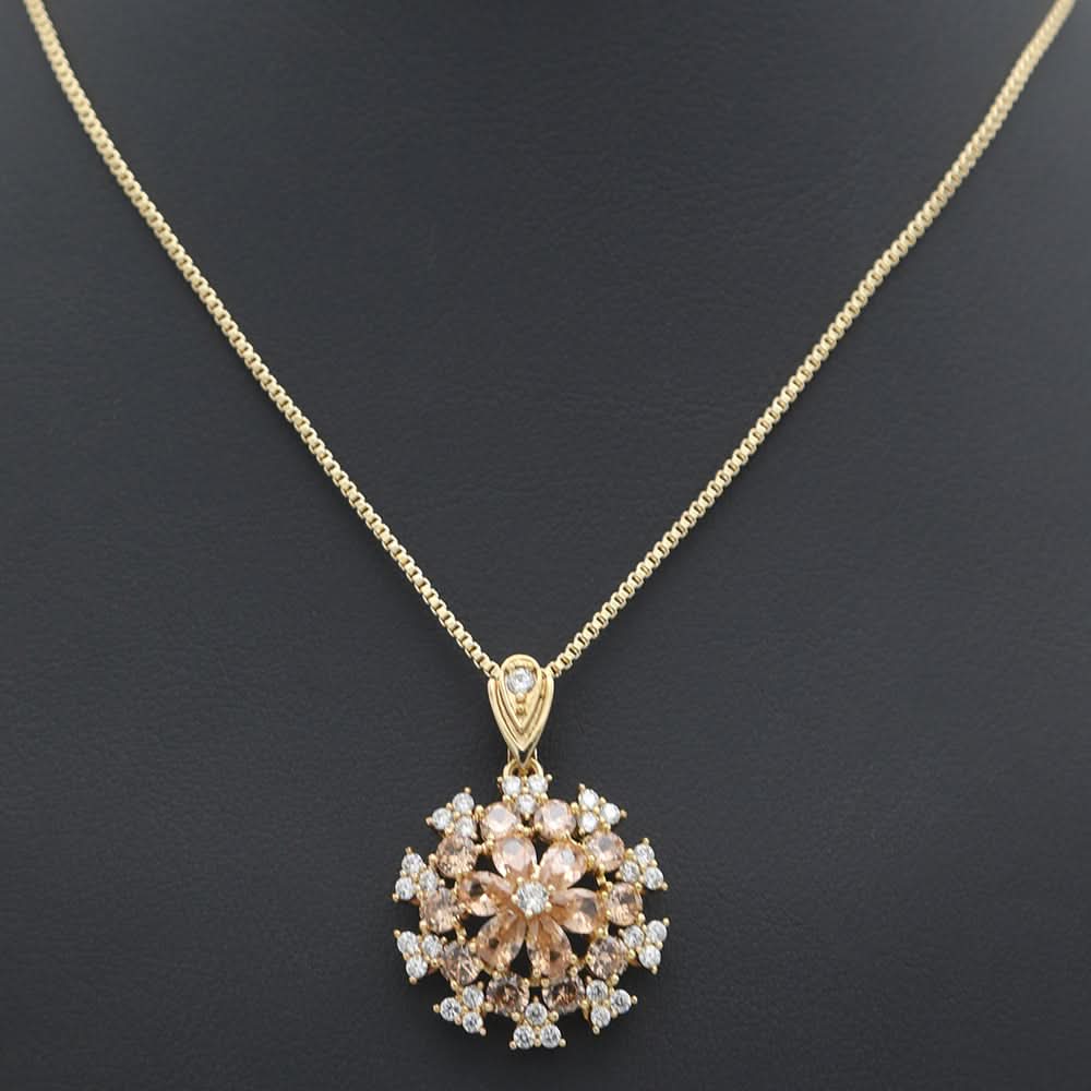Women's Locket Set With Ring-Peach-B, Women, Chains & Lockets, Chase Value, Chase Value
