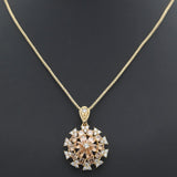 Women's Locket Set With Ring-Peach-B, Women, Chains & Lockets, Chase Value, Chase Value