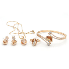 Women's Combo Set - Peach - A, Women, Jewellery Set, Chase Value, Chase Value