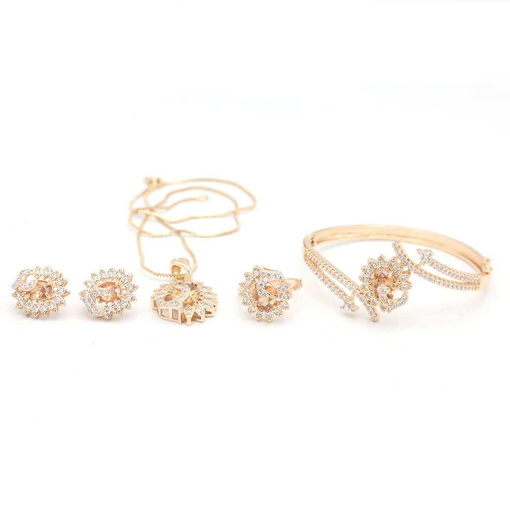 Women's Combo Set - Peach - B, Women, Jewellery Set, Chase Value, Chase Value