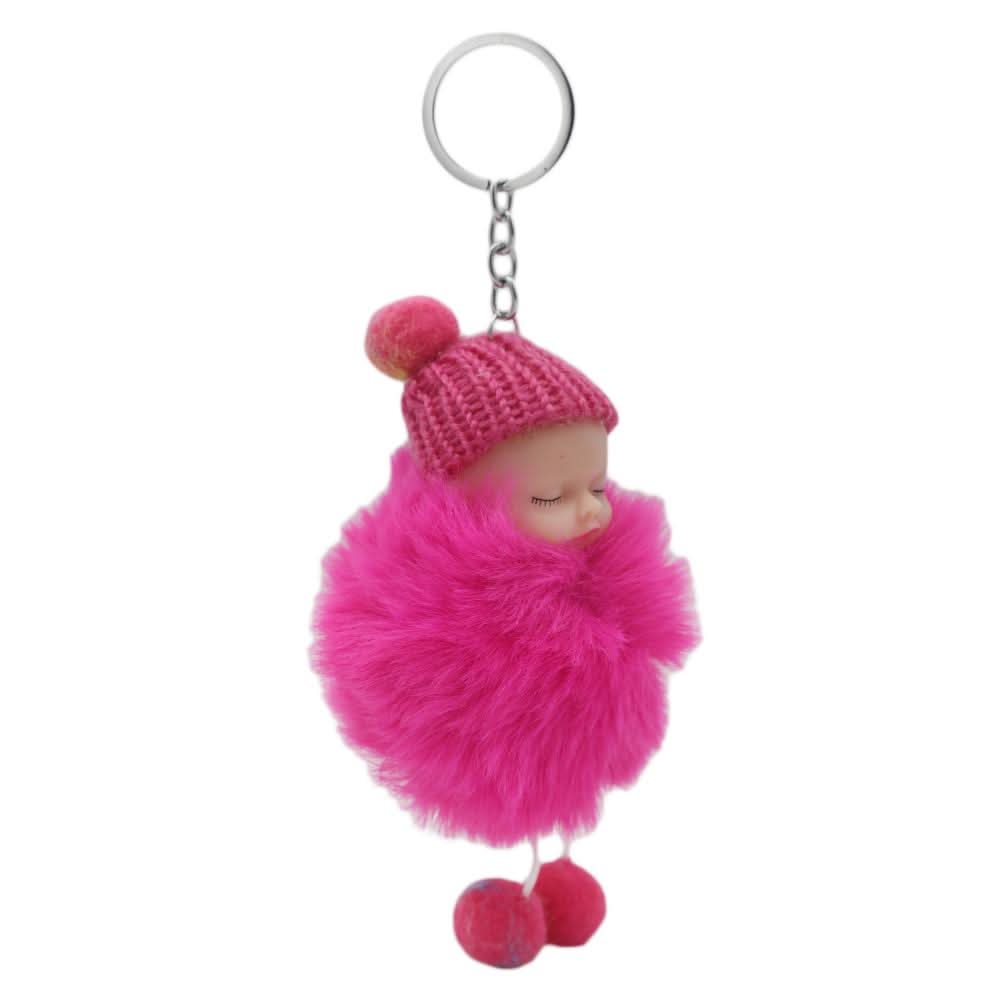 Doll Key Chain 001 (AY280-AY304) - Dark Pink, Kids, Key Chains, Chase Value, Chase Value