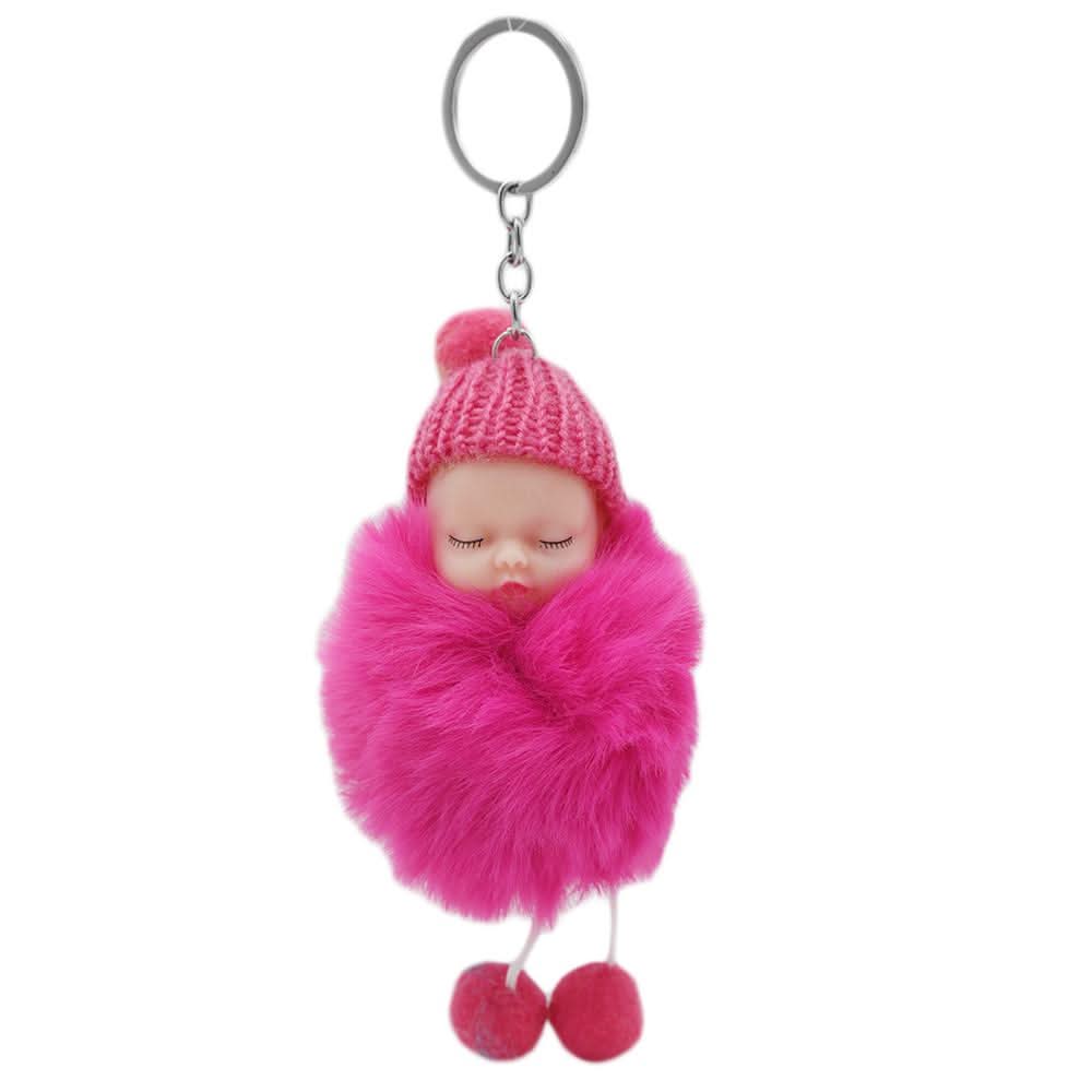 Doll Key Chain 001 (AY280-AY304) - Dark Pink, Kids, Key Chains, Chase Value, Chase Value