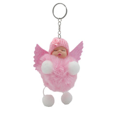 Doll Key Chain 002 (AY280-AY304) - Light Pink, Kids, Key Chains, Chase Value, Chase Value