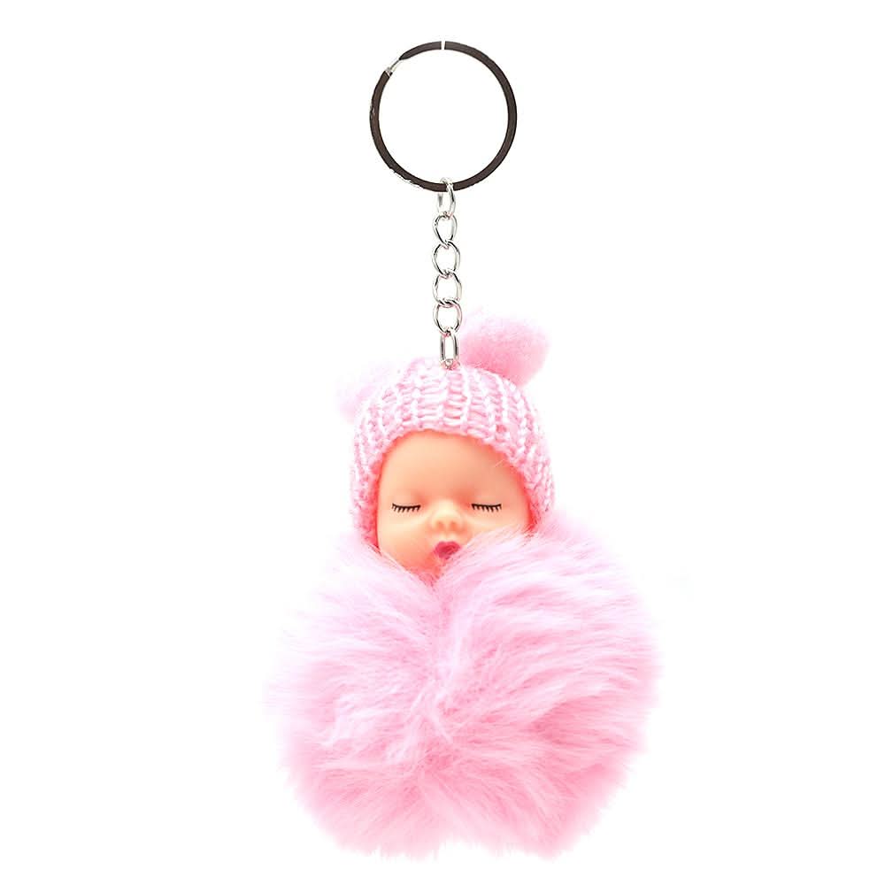 Doll Key Chain 006 (AY280-AY304) - Pink, Kids, Key Chains, Chase Value, Chase Value