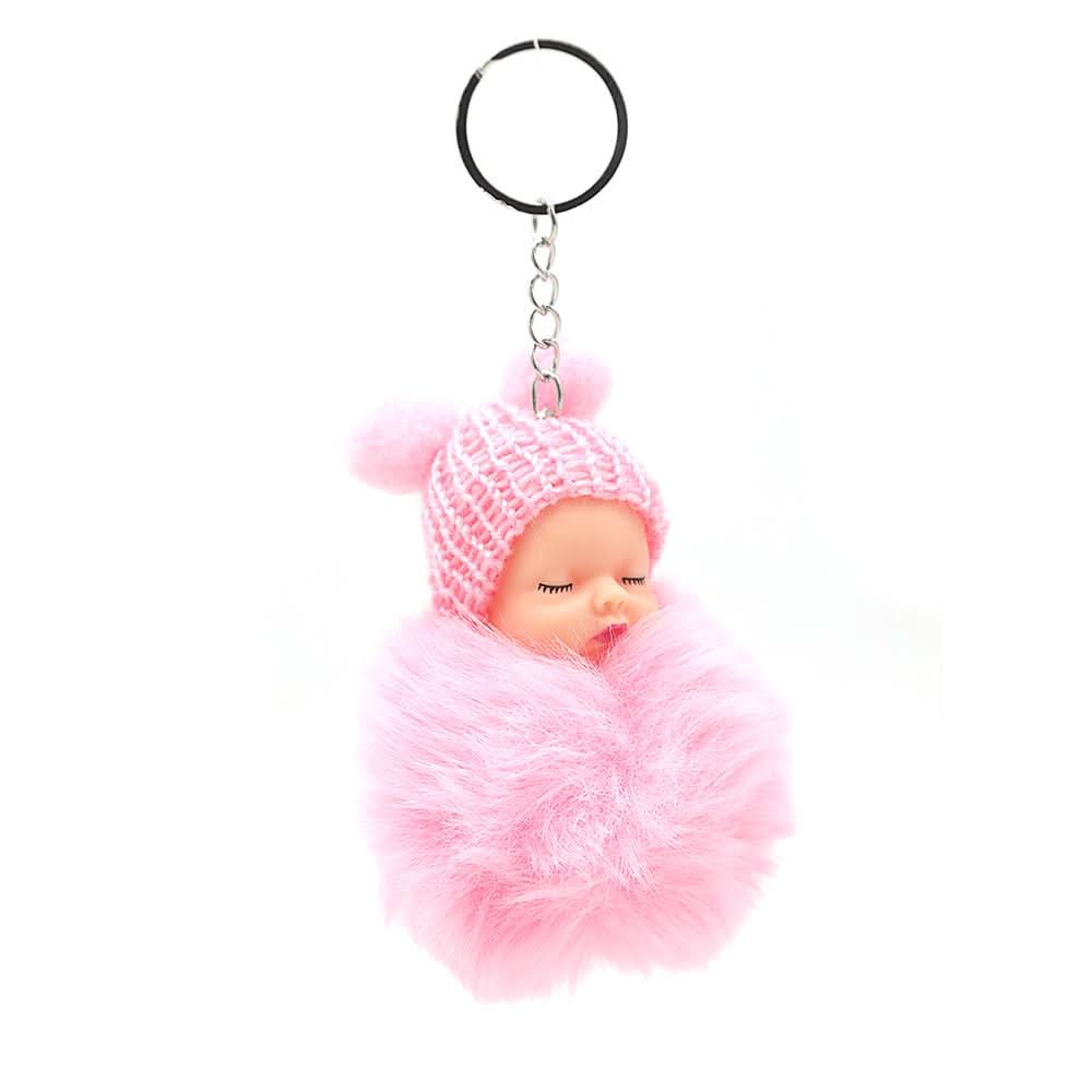 Doll Key Chain 006 (AY280-AY304) - Pink, Kids, Key Chains, Chase Value, Chase Value