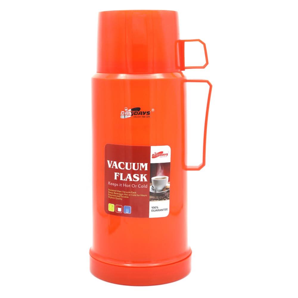 Flask Day 2644-2 (Ma-40) - Orange, Home & Lifestyle, Glassware & Drinkware, Chase Value, Chase Value