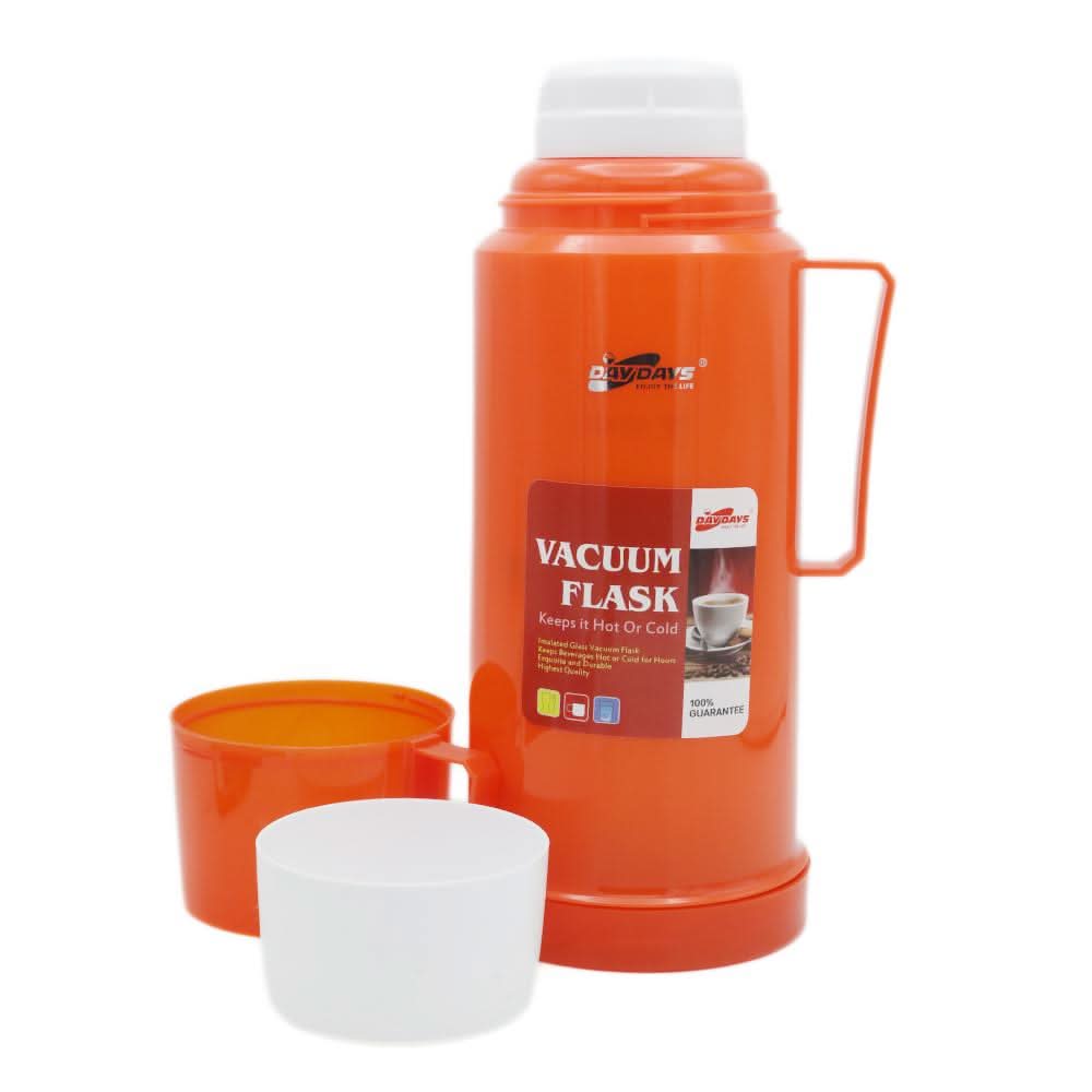 Flask Day 2644-2 (Ma-40) - Orange, Home & Lifestyle, Glassware & Drinkware, Chase Value, Chase Value