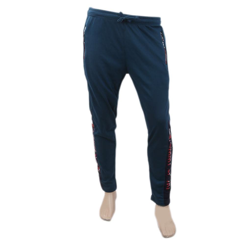 Men's Fancy Zip Trouser - Steel Blue, Men, Lowers And Sweatpants, Chase Value, Chase Value