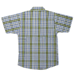 Boys Casual Check Half Sleeves Shirt - Multi, Kids Clothes, Chase Value, Chase Value