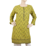 Women's Printed Kurti -L - Green, Women, Ready Kurtis, Chase Value, Chase Value