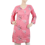 Women's Kurti with Lace -D - Light Pink, Women, Ready Kurtis, Chase Value, Chase Value