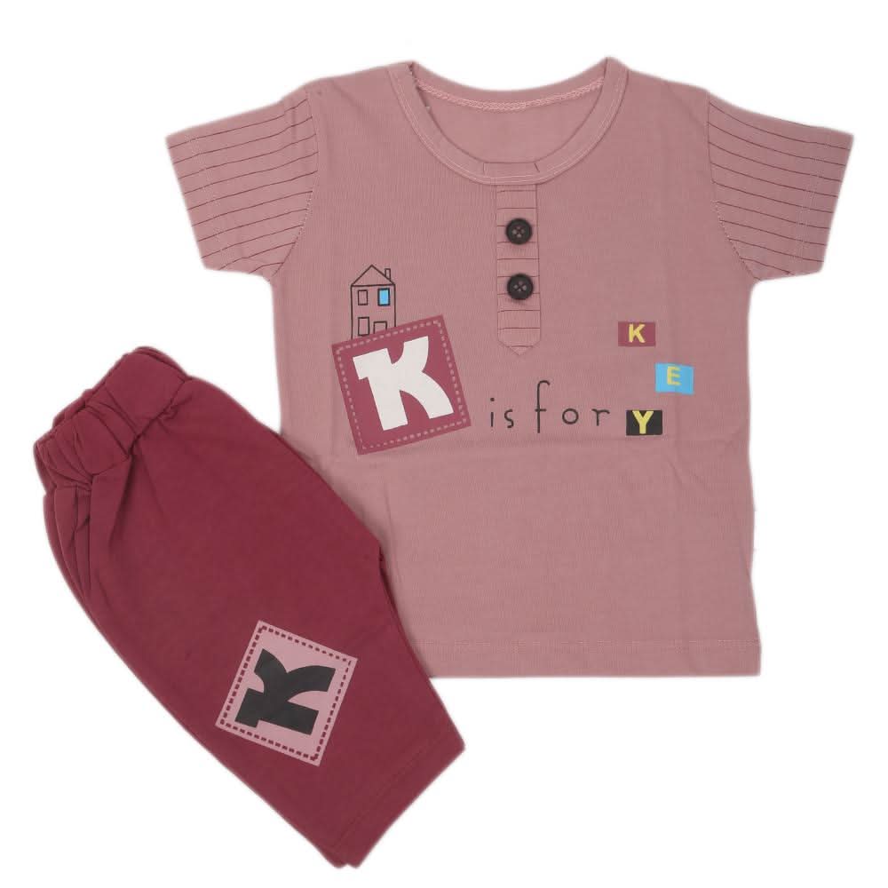 Boys Half Sleeves Suit  32784 - Light Purple, Kids, Boys Sets And Suits, Chase Value, Chase Value
