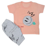 Boys Half Sleeves Suit  32790 - Light Pink, Kids, Boys Sets And Suits, Chase Value, Chase Value