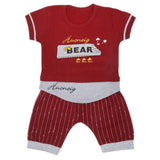 Boys Half Sleeves Suit  31863 - Maroon, Kids, Boys Sets And Suits, Chase Value, Chase Value
