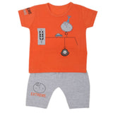 Boys Half Sleeves Suit  32875 - Orange, Kids, Boys Sets And Suits, Chase Value, Chase Value