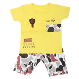 Boys Half Sleeves Suit - Yellow, Kids, Boys Sets And Suits, Chase Value, Chase Value