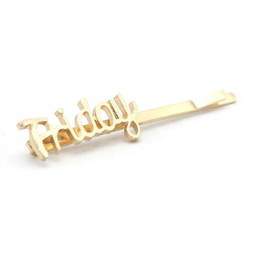 Women's Hair Pin (Ms00982) - Golden, Women, Hair And Head Jewellery, Chase Value, Chase Value