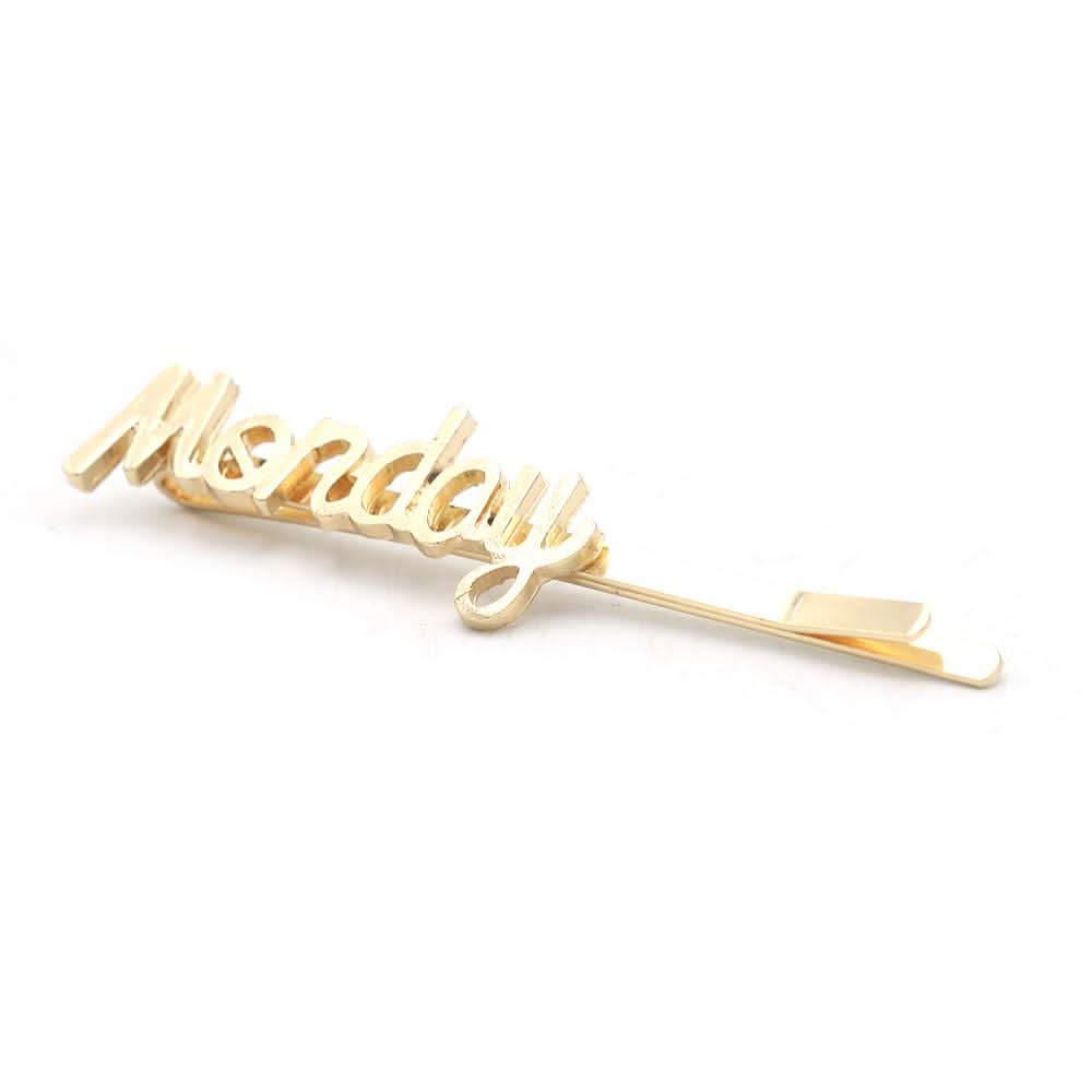 Women's Hair Pin (Ms00982) - Golden, Women, Hair And Head Jewellery, Chase Value, Chase Value