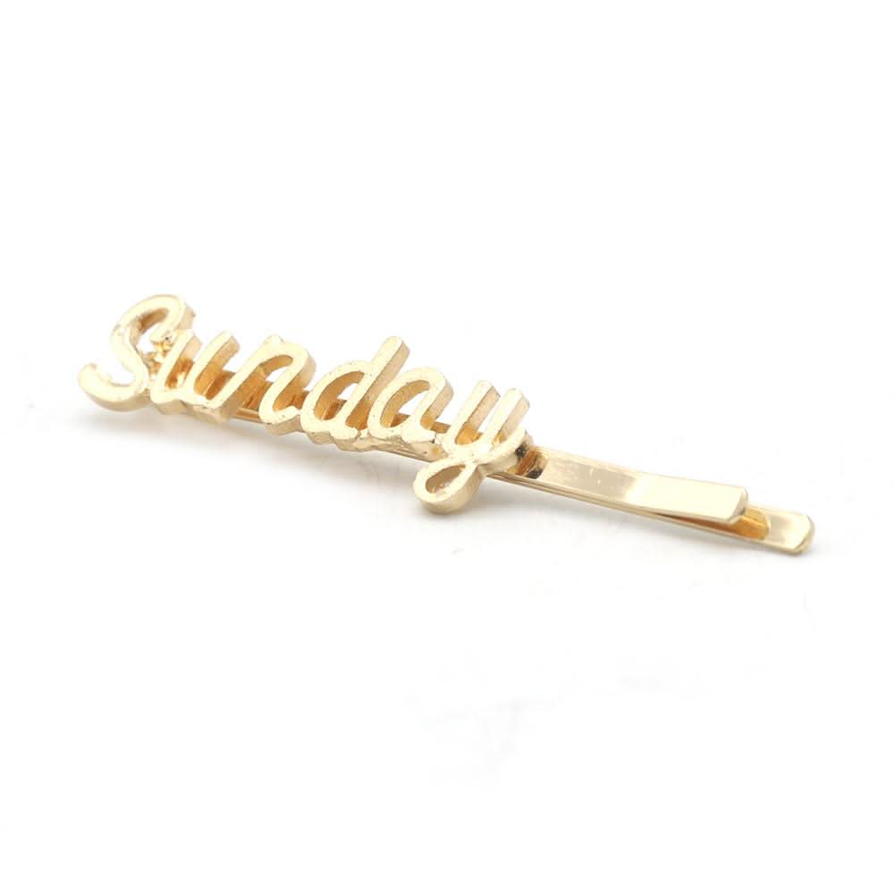 Women's Hair Pin (Ms00982) - Golden, Women, Hair And Head Jewellery, Chase Value, Chase Value